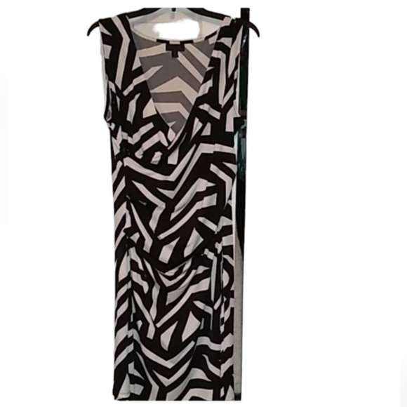 Worthington Dresses & Skirts - Black and white Dress tank